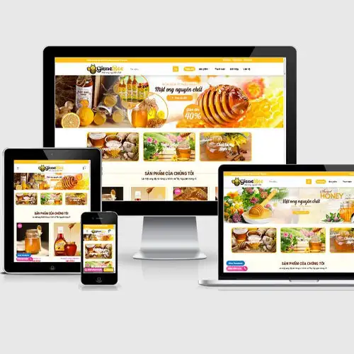 Thiết kế website mật ong